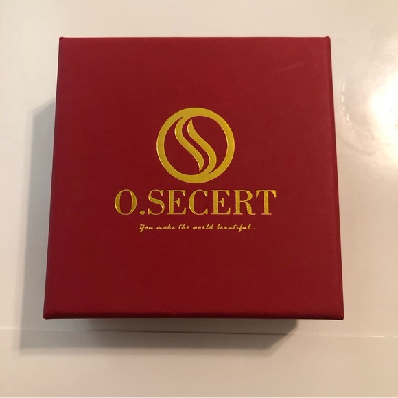 NIB O.Secret Paperclip Chain Pendant Necklace - Picture 15 of 15